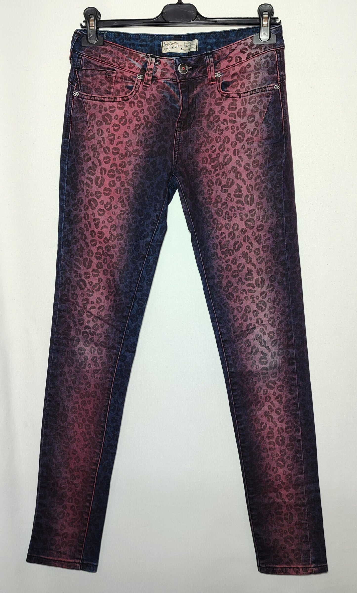 Τζιν BERSHKA kisses