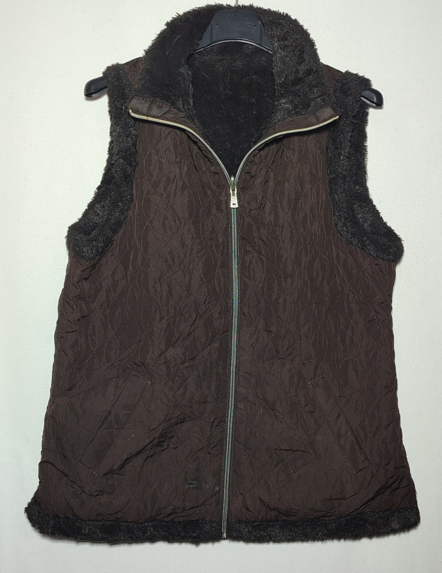 Αμάνικο Μπουφάν δύο όψεων