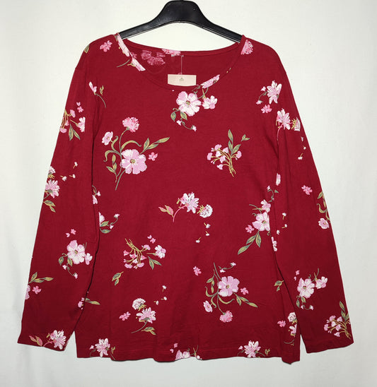 Μπλούζα με λουλούδια