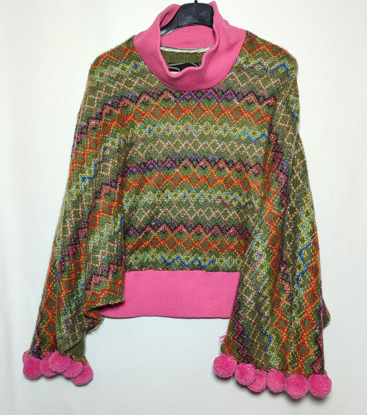 Πουλόβερ-Πόντσο BADGIRLS