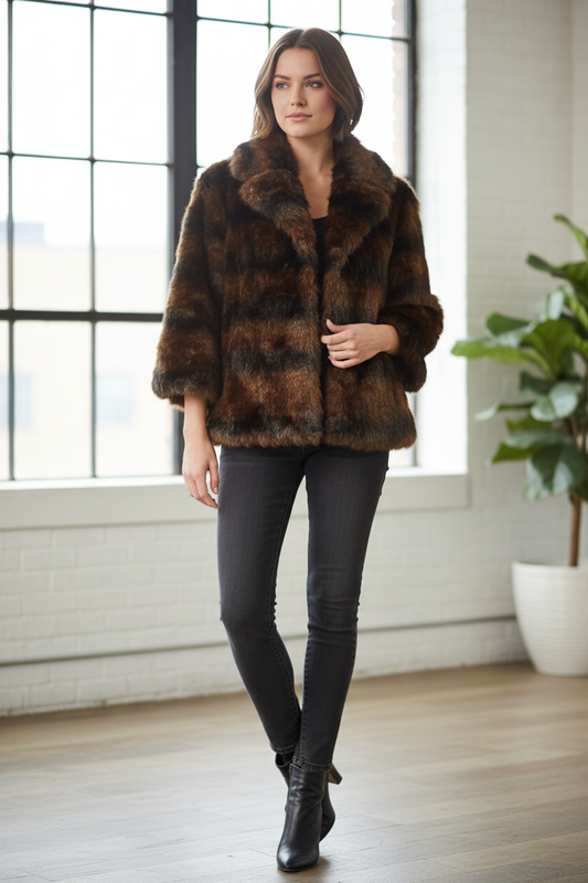 Μοντέλο με πιο κοντή γούνα