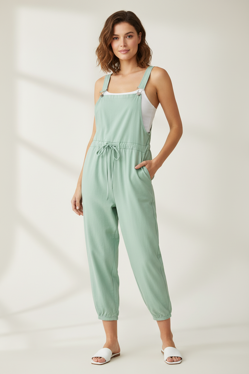 Σαλοπέτα Mint Green Harem - Look