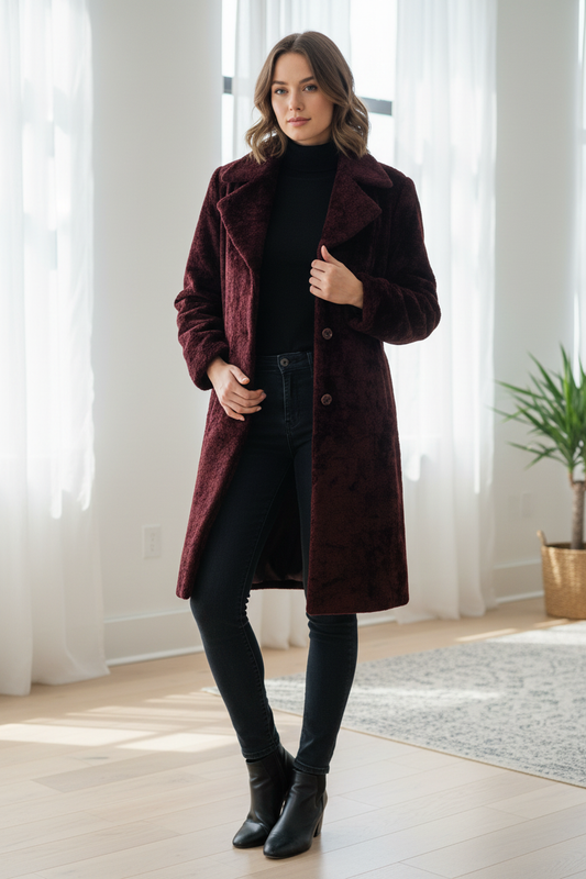 Μοντέλο με γούνα νούμερο S-M