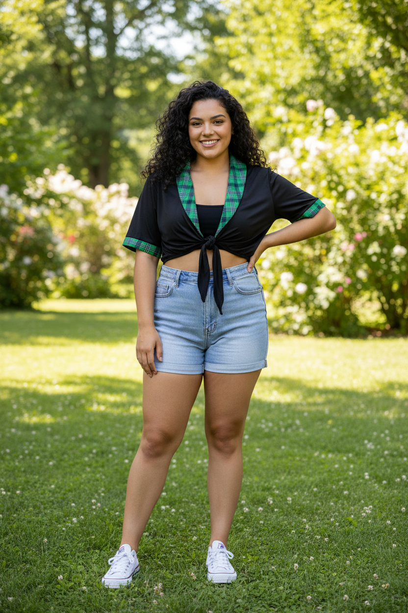 Μπλούζα Καρό - Summer Park Look