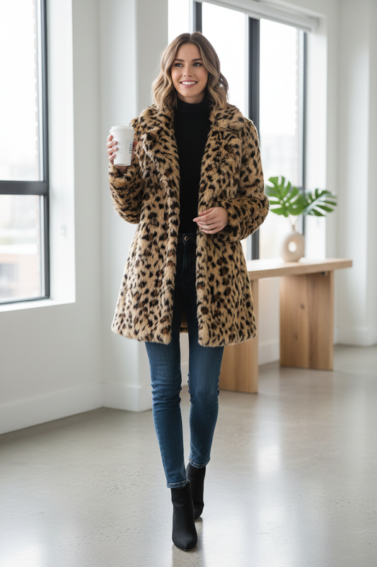 Μοντέλο με γούνα νούμερο XS